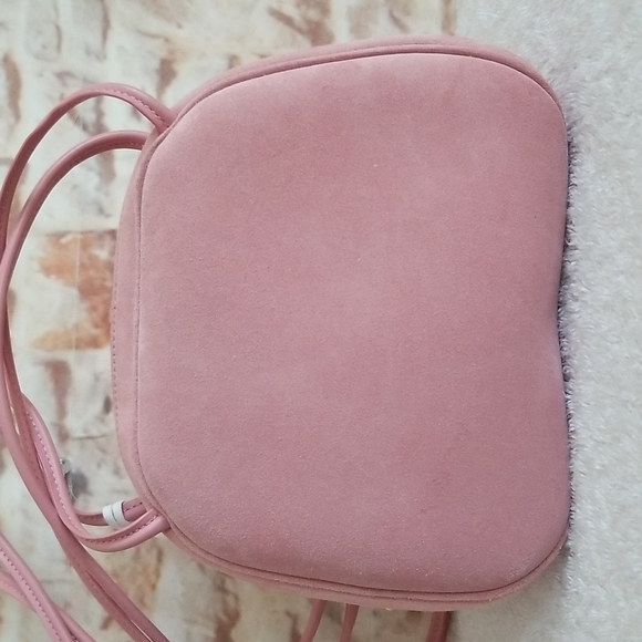 New Jil Sander Dome Medium Suede Crossbody Bag. - Picture 5 of 15